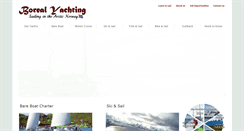 Desktop Screenshot of boreal-yachting.com